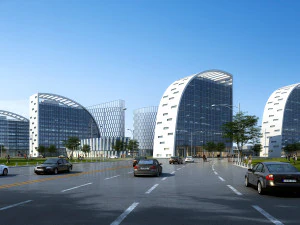 office buildings 034 3D Model