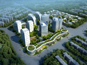 office buildings 034 3D Model