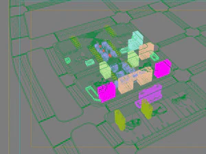 office buildings 037 3D Model