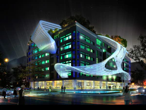 office buildings 039 3D Model