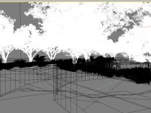 park bike lane 3D Model