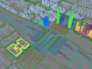 railway terminal 008 3D Model