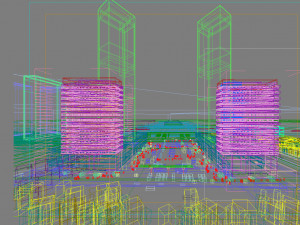railway terminal 008 3D 模型