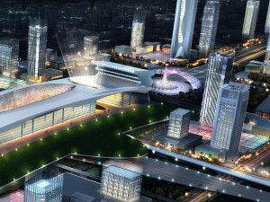 railway terminal 009 3D Модель
