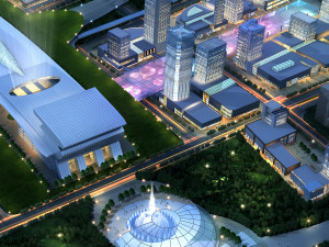 railway terminal 009 3D Модель
