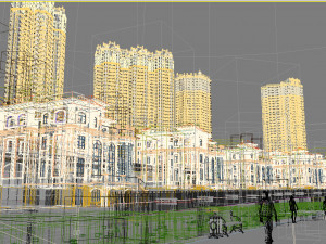 residential area 02 3D Model