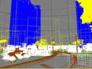 residential area road 06 3D Model