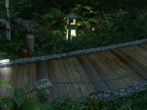 residential area road 15 Model 3D