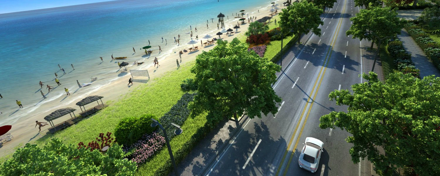residential area road 17 3D Model .c4d .max .obj .3ds .fbx .stl .blend