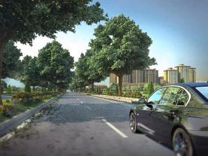 zona residenziale strada 23 Modello 3D