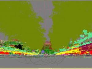 residential area road 25 3D Model