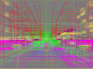 residential community garden scenery 03 Modelo 3D
