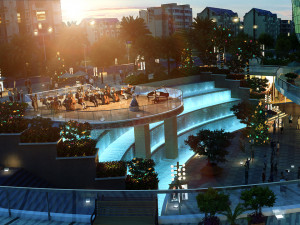 residential community landscape 07 3D Model