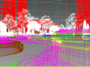 residential community landscape 103 3D Model