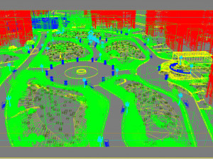 residential community landscape 11 3Dモデル