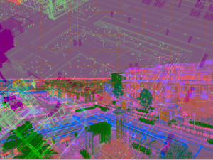 residential community landscape 116 3D Модель