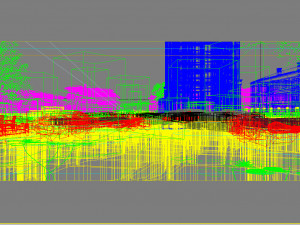 residential community landscape 16 3D Model