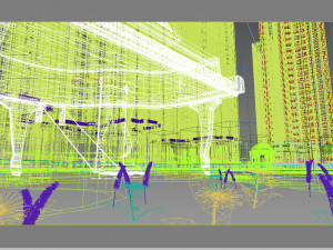 residential community landscape 17 3D Model