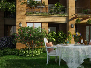 residential community landscape 27 3D Model