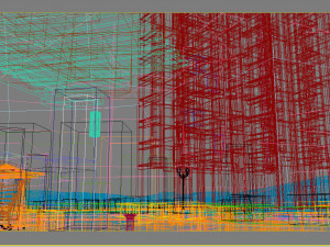 residential community landscape 18 Modello 3D