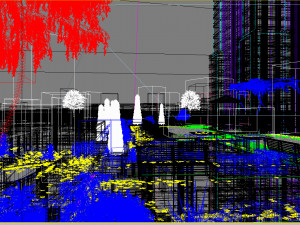 residential community landscape 22 Model 3D