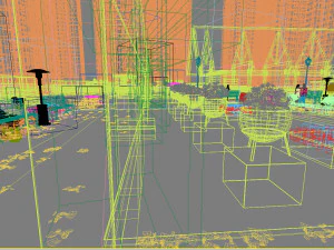 residential community landscape 23 3D Model