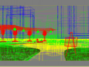 residential community landscape 24 3D Model