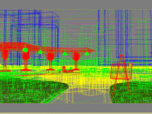 residential community landscape 24 3D Model