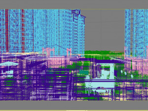 residential community landscape 25 3D Model