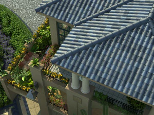 residential community landscape 28 3D Model