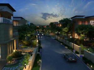 residential community landscape 30 3D Model