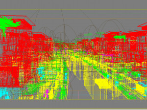 residential community landscape 30 Modèle 3D