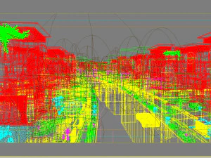 residential community landscape 30 3D Model