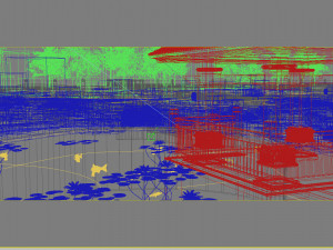 residential community landscape 32 3D Model