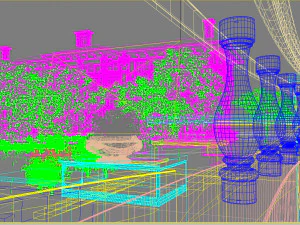 residential community landscape 33 3D Model