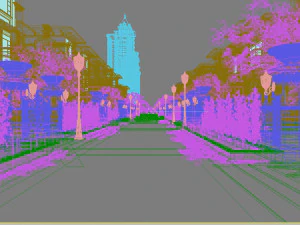 residential community landscape 38 3D Model