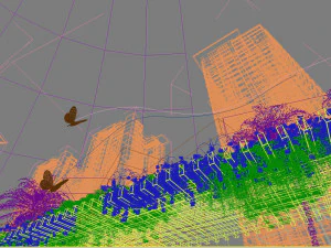 residential community landscape 41 3D Model