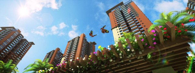 residential community landscape 41 3D मॉडल .c4d .max .obj .3ds .fbx .stl .blend 