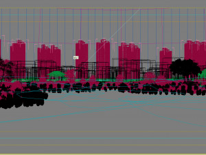 residential community landscape 49 Modelo 3D