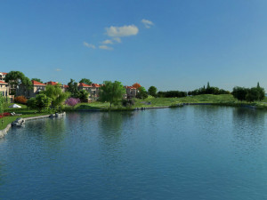 residential community landscape 55 Model 3D