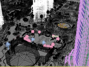 residential community landscape 56 3D Model