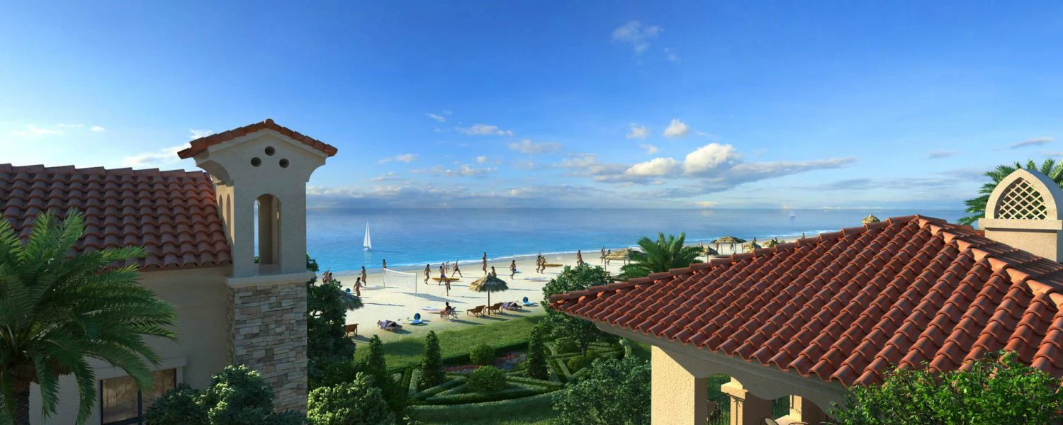 residential community landscape 58 3D Model .c4d .max .obj .3ds .fbx .stl .blend 
