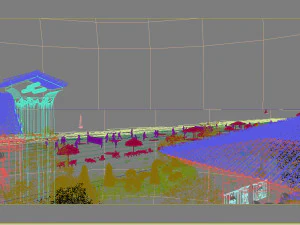 residential community landscape 58 3D Model