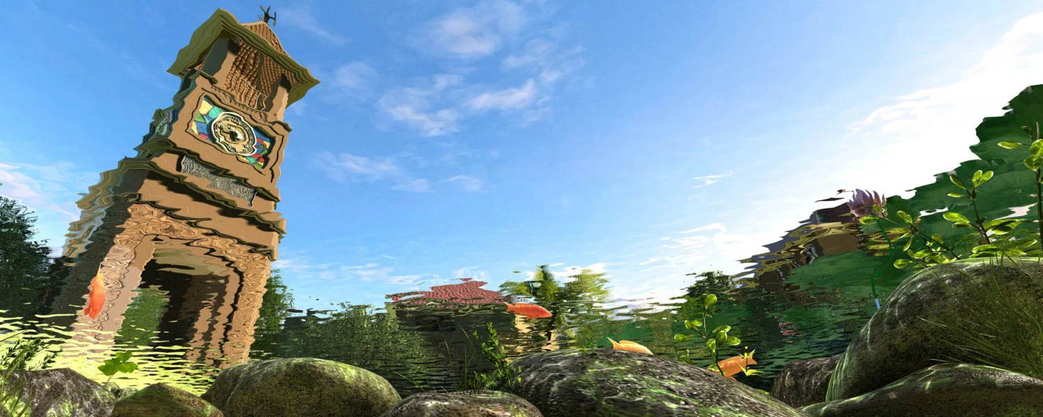 residential community landscape 58 3D Model .c4d .max .obj .3ds .fbx .stl .blend