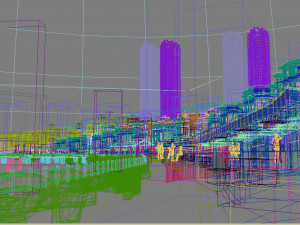residential community landscape 62 3Dモデル