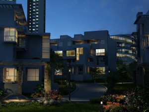 residential community landscape 63 Model 3D