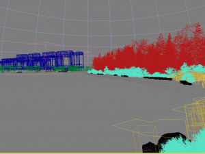 residential community landscape 64 3D Модель