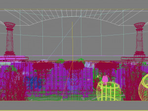 residential community landscape 66 3D Модель