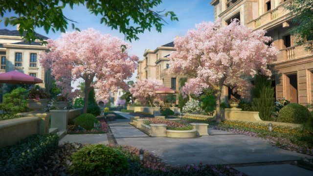 residential community landscape 68 Modelo 3D .c4d .max .obj .3ds .fbx .stl .blend 