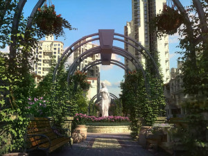 residential community landscape 69 Model 3D